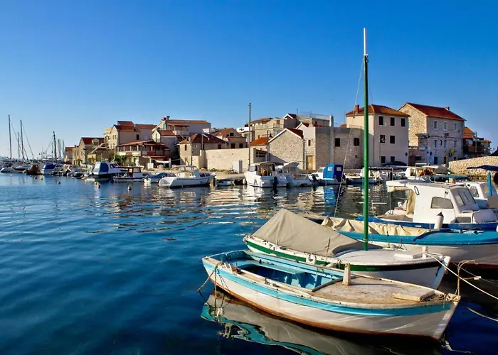 In Tribunj With Terrace, Air Conditioning, W-lan 5034-1 Appartement