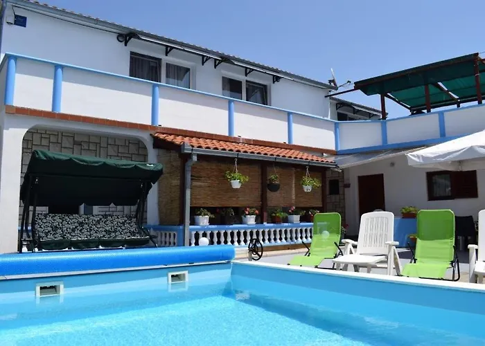 In Tribunj With Terrace, Air Conditioning, W-lan 5034-1 Apartamento Tribalj